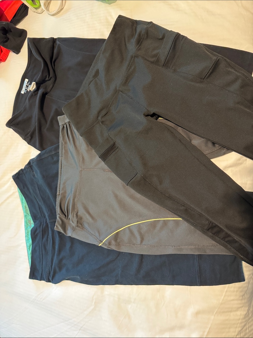 Women’s L Black Active Leggings - Avia, forever 21, + no brand